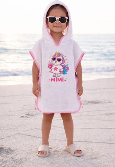 SteweHome Kids Bathrobe White Hooded