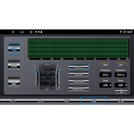 Digital IQ Car Audio System for BMW X5 (E70) / X6 (E71) 2006-2009 Bluetooth USB WiFi GPS Apple CarPlay Android Auto with 9" Touch Screen
