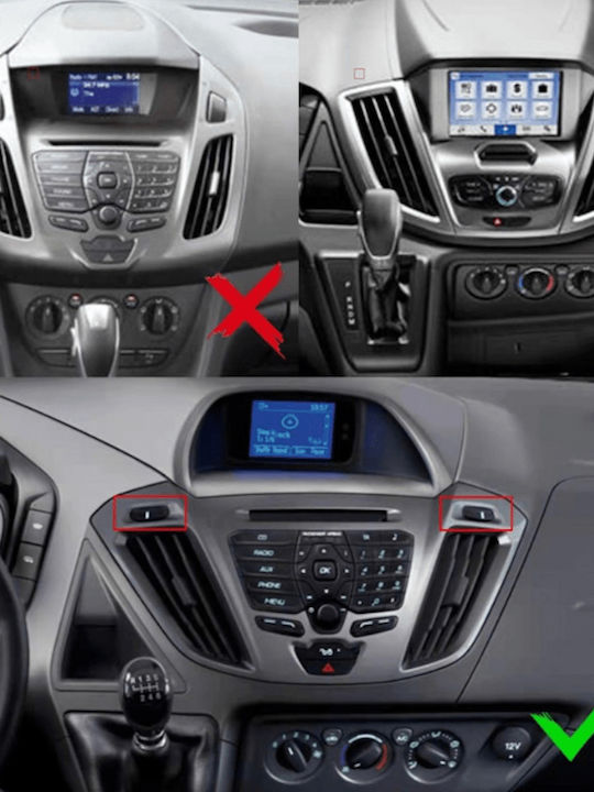 Digital IQ Car Audio System for Ford Transit Custom / Tourneo Custom 2013-2019 (Bluetooth/USB/WiFi/GPS/Apple CarPlay/Android Auto) with 9" Touch Screen