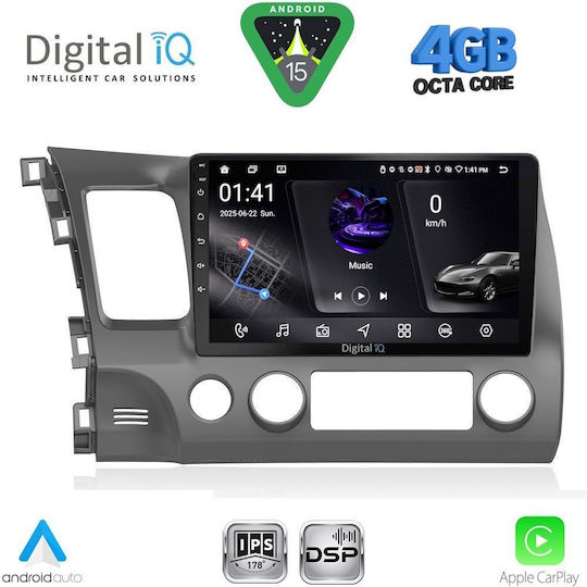 Digital IQ Car Audio System for Ford Tourneo / Courier 2014 (Bluetooth/USB/WiFi/GPS/Apple CarPlay/Android Auto) with 9" Touch Screen