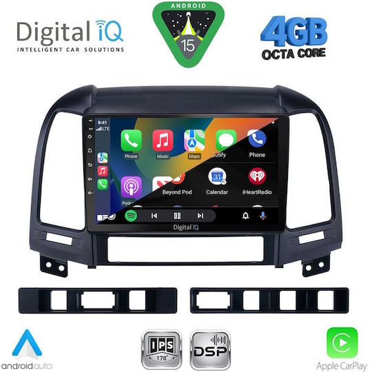 Digital IQ Ηχοσύστημα Αυτοκινήτου για Hyundai Kona 2017-2023 (Bluetooth/USB/WiFi/GPS/Apple-Carplay/Android-Auto) με Οθόνη Αφής 10"