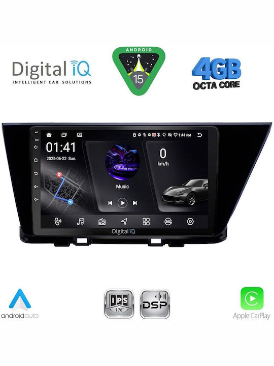 Digital IQ Car Audio System for Kia Ceed 2006-2009 Bluetooth USB WiFi GPS Apple CarPlay Android Auto with 9" Touch Screen