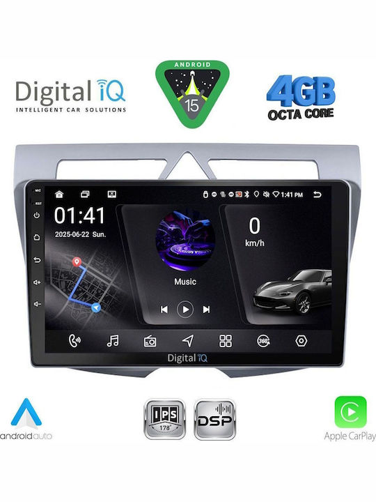 Digital IQ Car Audio System for Kia Ceed 2006-2009 Bluetooth USB WiFi GPS Apple CarPlay Android Auto with 9" Touch Screen