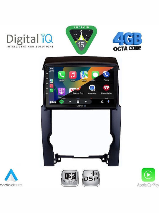 Digital IQ Car Audio System for Kia Sorento 2009-2014 Bluetooth USB WiFi GPS Apple CarPlay Android Auto with 10" Touch Screen