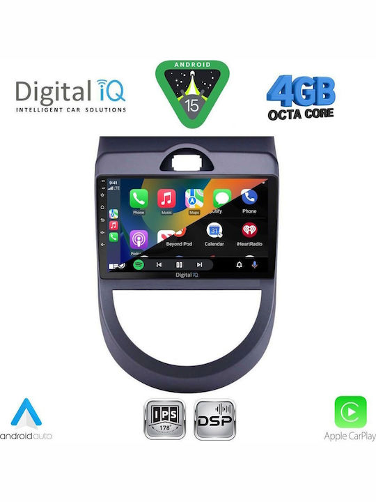 Digital IQ Auto-Audiosystem für Kia Seele 2008-2013 mit Touchscreen 9"