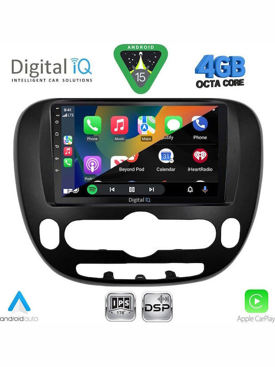 Digital IQ Auto-Audiosystem für Kia Seele 2008-2013 mit Touchscreen 9"