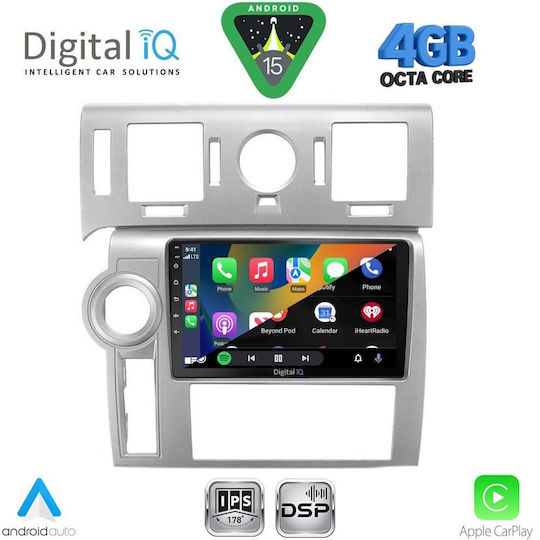 Digital IQ Ηχοσύστημα Αυτοκινήτου Hummer H2 2008-2009 (Bluetooth/USB/WiFi/GPS/Apple-Carplay/Android-Auto) με Οθόνη Αφής 9"