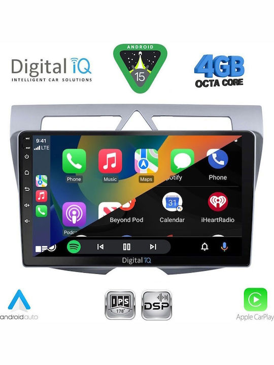 Digital IQ Car Audio System for Kia Picanto 2008-2011 Bluetooth USB WiFi GPS Apple CarPlay Android Auto with 9" Touch Screen