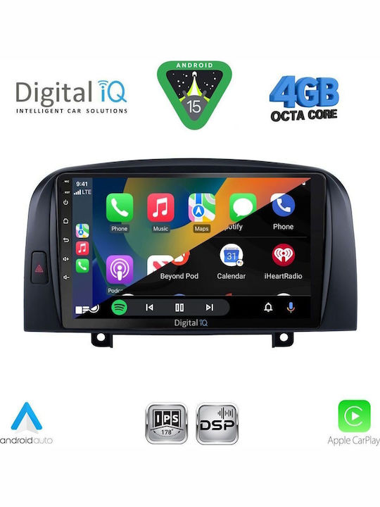Digital IQ Ηχοσύστημα Αυτοκινήτου για Hyundai Matrix 2001-2010 (Bluetooth/USB/WiFi/GPS/Apple-Carplay/Android-Auto) με Οθόνη Αφής 9"