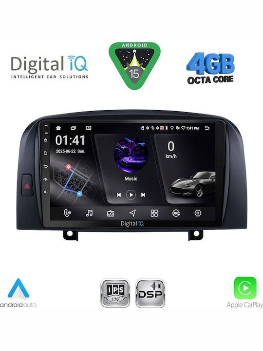 Digital IQ Ηχοσύστημα Αυτοκινήτου για Hyundai Matrix 2001-2010 (Bluetooth/USB/WiFi/GPS/Apple-Carplay/Android-Auto) με Οθόνη Αφής 9"