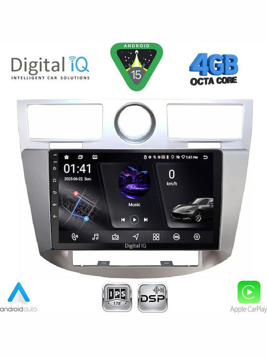 Digital IQ Car Audio System for Jeep Grand Cherokee 1999-2004 Bluetooth USB WiFi GPS Apple CarPlay Android Auto with 9" Touch Screen