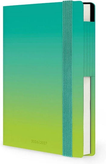 Legami Milano Εβδομαδιαία Ατζέντα 2026/27 Shades Green 9.5x13.5εκ.