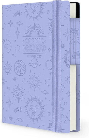 Legami Milano Εβδομαδιαία Ατζέντα 2026/27 Cosmic Lilac 9.5x13.5εκ.