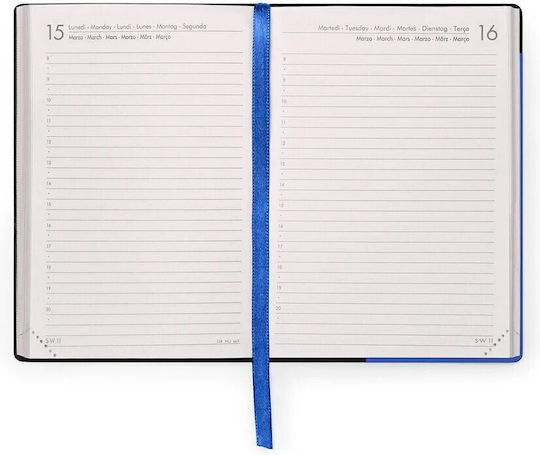 Legami Milano Ημερήσια Ατζέντα 2026/27 Eclectic Blue 9.5x13.5εκ.