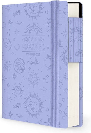 Legami Milano Ημερήσια Ατζέντα 2026/27 Cosmic Lilac 9.5x13.5εκ.