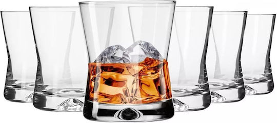 Krosno Σετ Ποτήρια Ουίσκι Γυάλινα 290ml 6τμχ