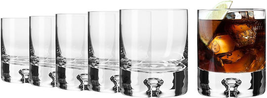 Krosno Σετ Ποτήρια Ουίσκι από Κρύσταλλο 250ml F18C183025001130 6τμχ