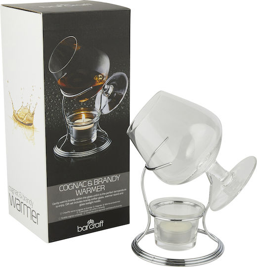 Barcraft Glass of Wine Goblet Glass Silver 350ml