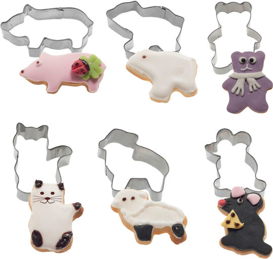 Set Decupatoare Biscuiți 6 Bucăți Animale Westmark