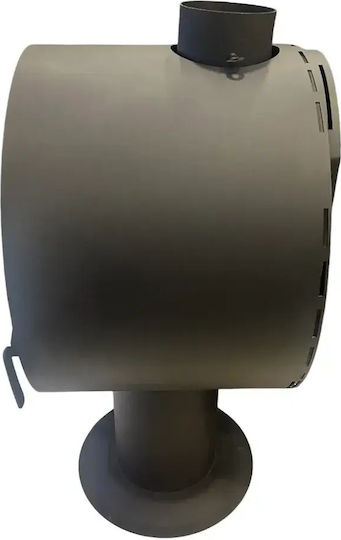 Thermogatz Керамична Дървена Печка 10.2kW Черна