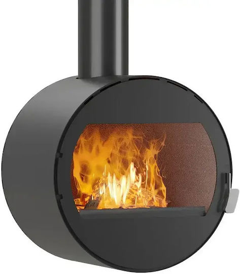 Thermogatz Керамична Дървена Печка 10.2kW Черна