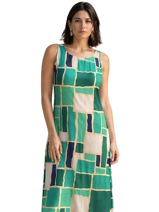 Maxi Dress for Wedding - Christening Beige - Blue - Green