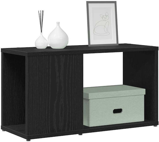 TV Stand Black L60xW24xH32cm