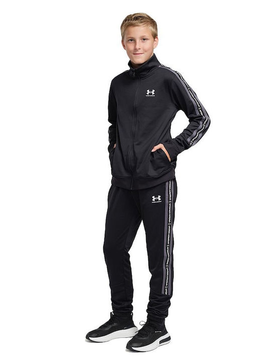Kids Tracksuits With Jacket Black