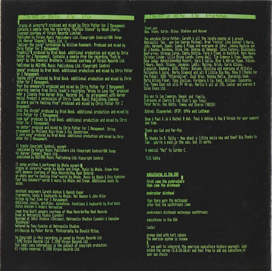 Whale All Disco Dance Must End In Broken Bones Cd