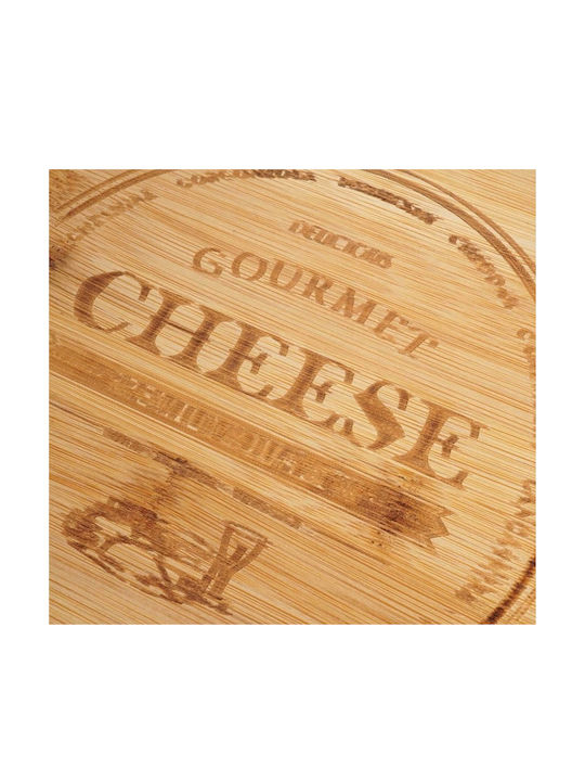 Excellent Houseware Serving Platter Cheese Wooden 38x18.5x1.5cm 4 Pieces