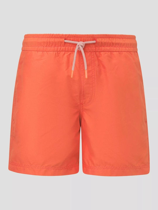 Herren-Bademode Kurze Hosen Orange mit Mustern