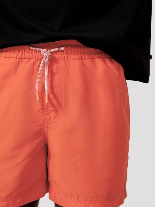 Herren-Bademode Kurze Hosen Orange mit Mustern
