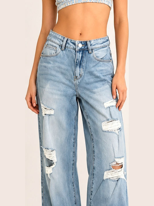 Damen Jeans Hosen in Lose Passform Damen Jeans Hosen in Lose Passform