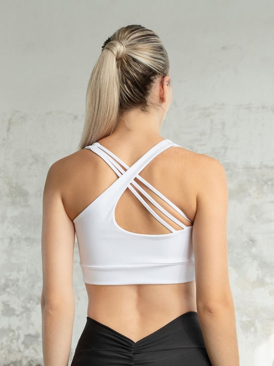Women's Sports Bra White