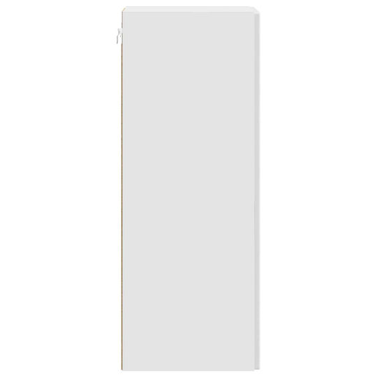 vidaXL Badezimmerschrank 33x34.5x90cm Weiß