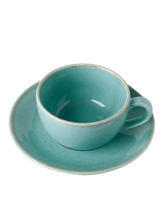 Porland Porland Tasse aus Porzellan Blau 250ml