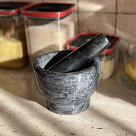 Ruhhy Mortar Din Marmură