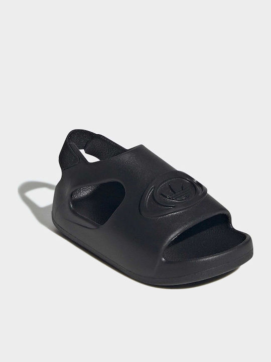 Sandale Tip Pantof Negre