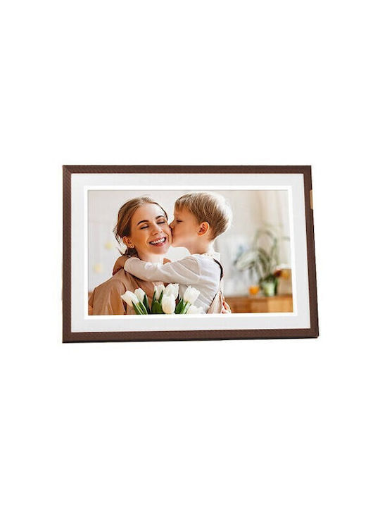 SPV Digital Photo Frame with Touch Screen 1" with WiFi Brown SPV-44-FF