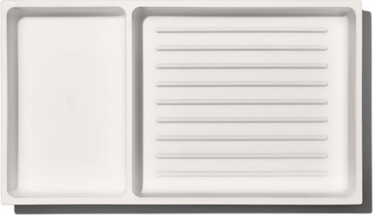 OXO Κουταλοθήκη Συρταριού Πλαστική 41.5x25x6.3εκ. Γκρι
