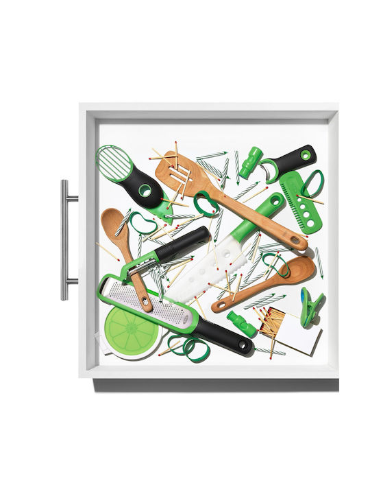OXO Besteckeinsatz für Schubladen Kunststoff 41,5x25x6,3cm