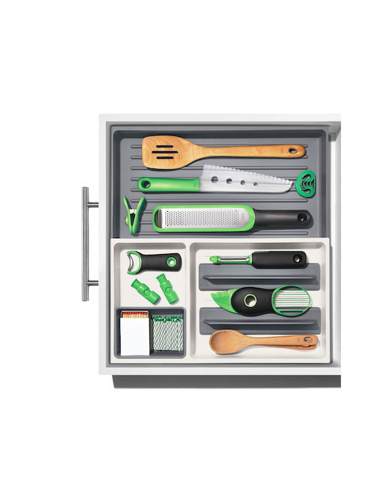 OXO Besteckeinsatz für Schubladen Kunststoff 41,5x25x6,3cm