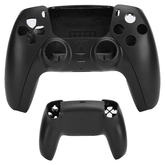 Replacement Shell Controller Replacement Front Rear Full Housing Shell Cover Without Button & Electronics Controller Sony Playstation 5 PS5 Gamepad Dualsense Edge Controller BDM-010 to BDM-050 Black Code 1-game336