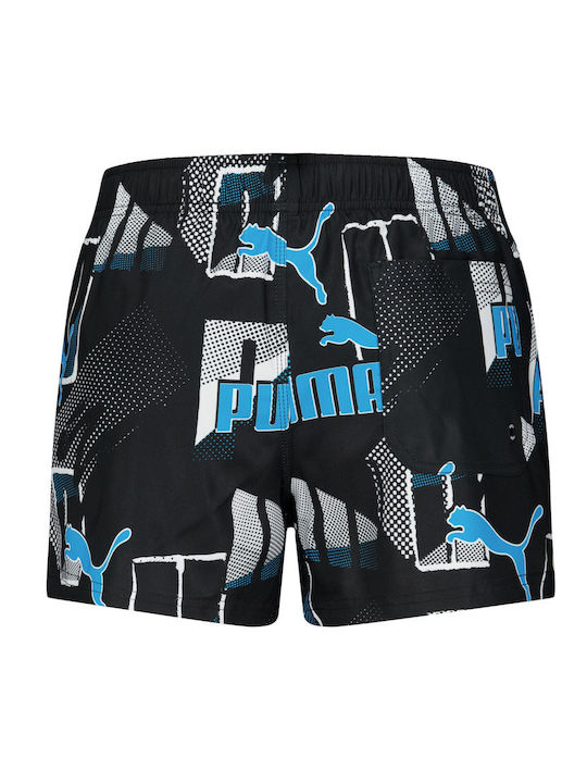 Men's Swimwear Shorts Blue Combo with Patterns
