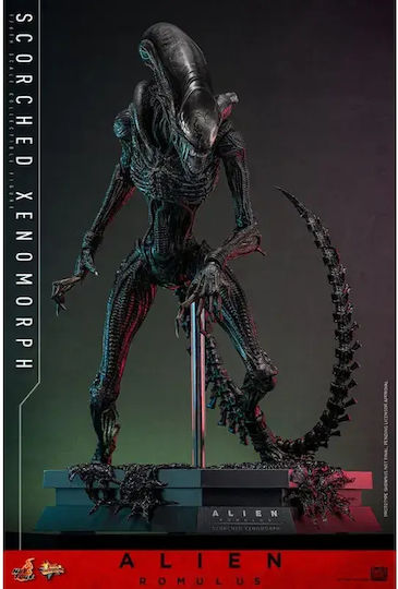 Hot Toys Alien Romulus Verbrennener Xenomorph Action-Figur in Maßstab 1:6