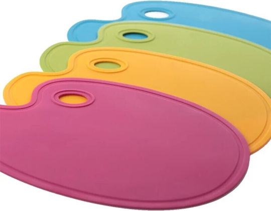 Set of Plastic Pink Chopping Boards 27.5x41cm 5 Pieces
