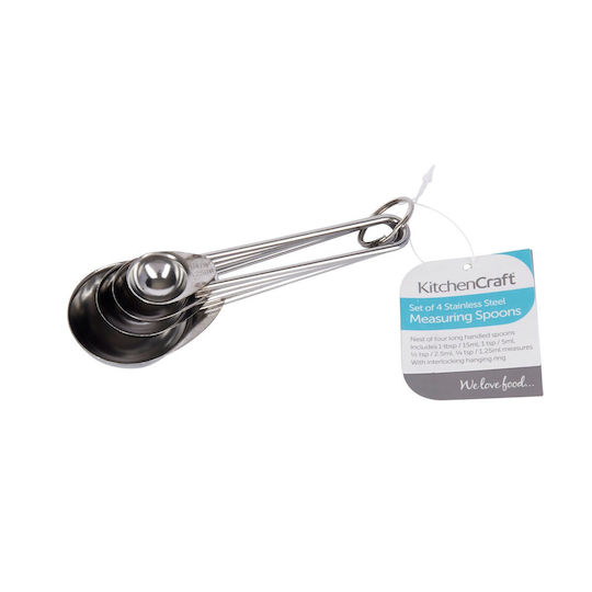 Kitchen Craft Πλαστική Μεζούρα Κουζίνας 15ml 4τμχ