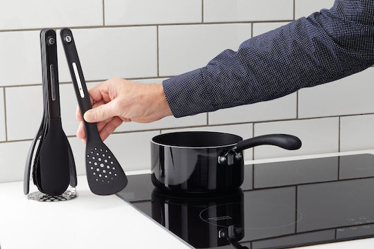Kitchen Craft Kochgeschirr-Sets aus Silikon Mit Ständer 5 Stück