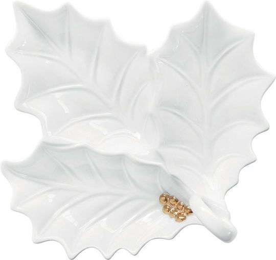 Easy-Life Ορντεβιέρα από Πορσελάνη Λευκή Ø22cm Easy-Life Ορντεβιέρα από Πορσελάνη Λευκή Ø22cm