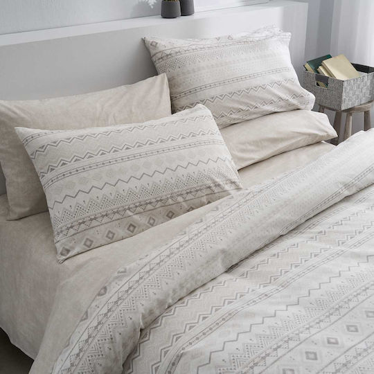 Vesta Home Elea Σετ Υπέρδιπλο 3τμχ 170x270+35εκ. με Λάστιχο Μπεζ Vesta Home Elea Σετ Υπέρδιπλο 3τμχ 170x270+35εκ. με Λάστιχο Μπεζ